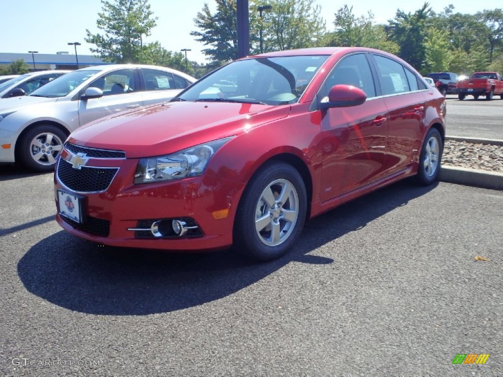 2014 Cruze LT - Crystal Red Tintcoat / Jet Black/Sport Red photo #1