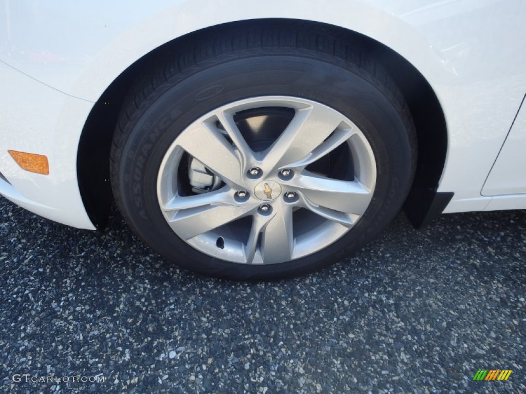 2014 Cruze Diesel - Summit White / Cocoa/Light Neutral photo #8