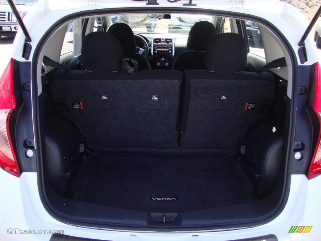 2014 Versa Note S Plus - Aspen White / Charcoal photo #23