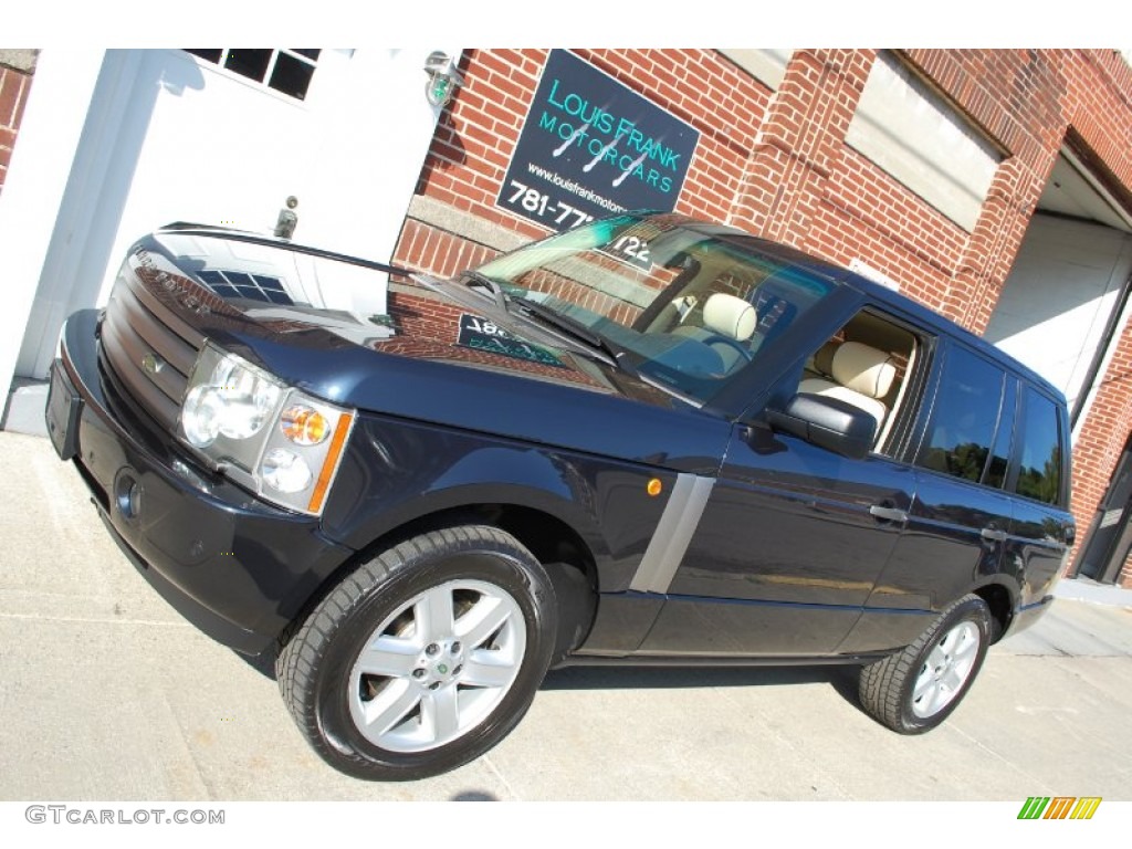 2005 Range Rover HSE - Adriatic Blue Metallic / Ivory/Aspen photo #17