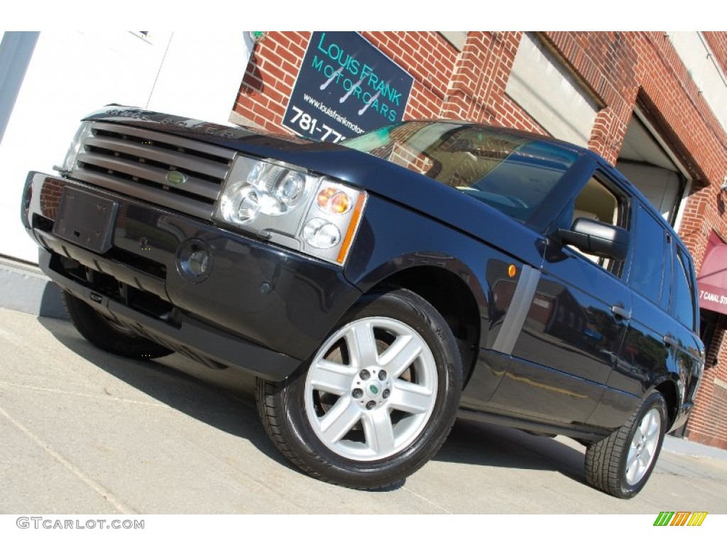 2005 Range Rover HSE - Adriatic Blue Metallic / Ivory/Aspen photo #20