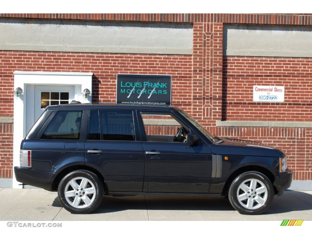 2005 Range Rover HSE - Adriatic Blue Metallic / Ivory/Aspen photo #46