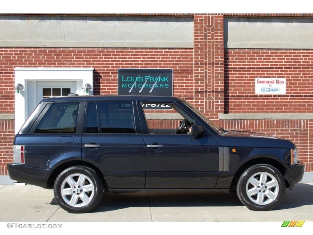 2005 Range Rover HSE - Adriatic Blue Metallic / Ivory/Aspen photo #48