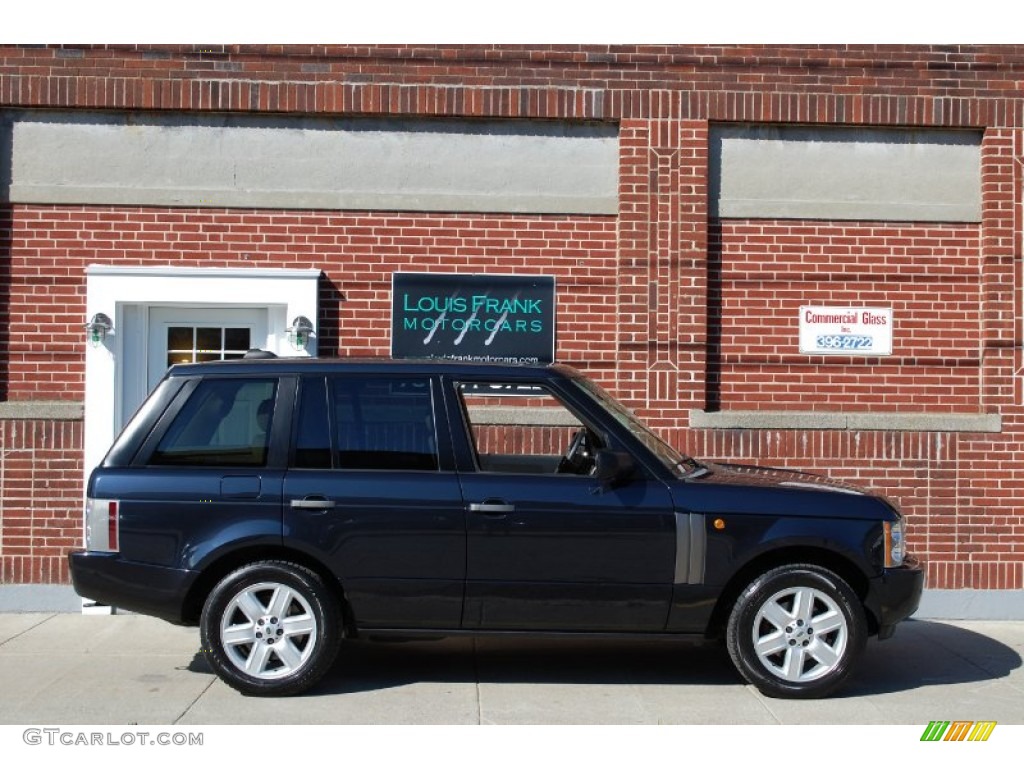 2005 Range Rover HSE - Adriatic Blue Metallic / Ivory/Aspen photo #49