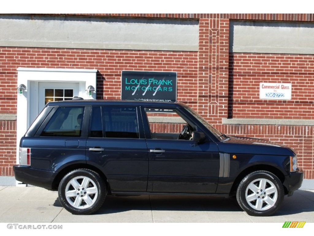 2005 Range Rover HSE - Adriatic Blue Metallic / Ivory/Aspen photo #51