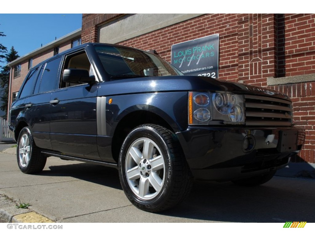 2005 Range Rover HSE - Adriatic Blue Metallic / Ivory/Aspen photo #55