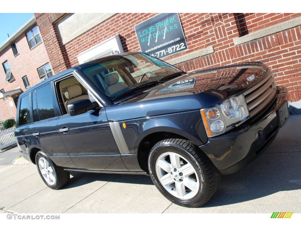 2005 Range Rover HSE - Adriatic Blue Metallic / Ivory/Aspen photo #58