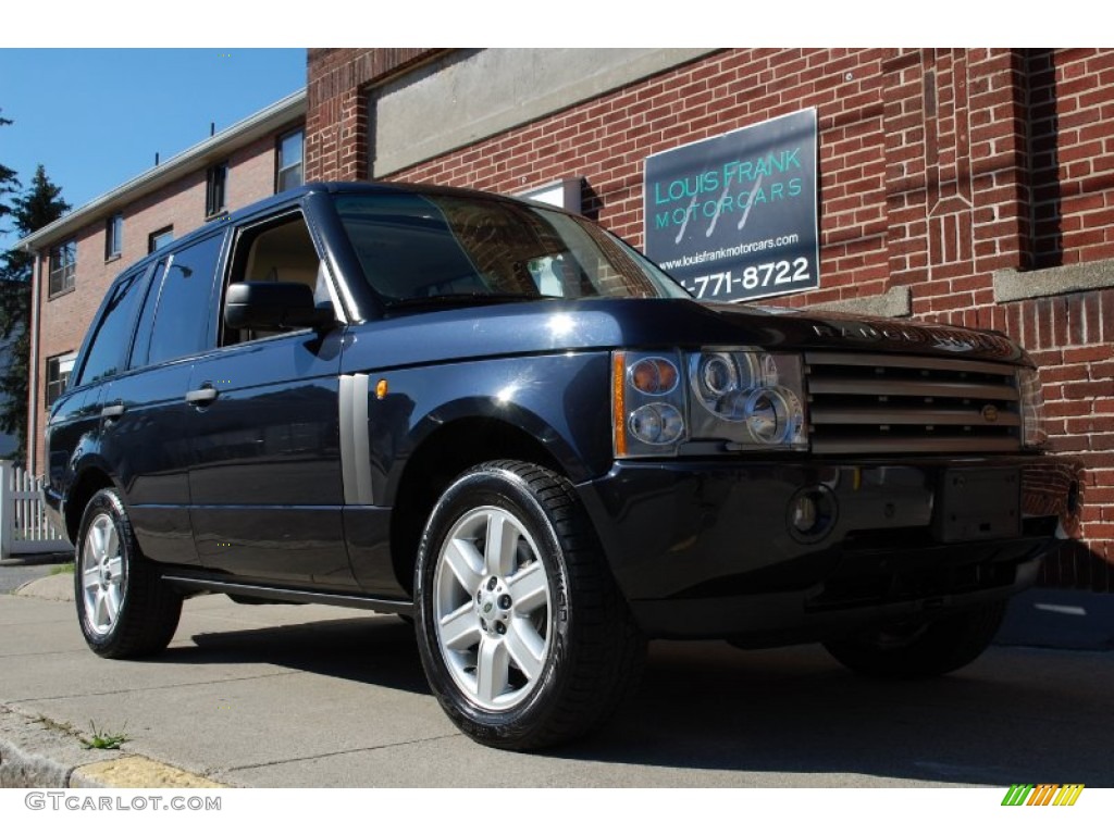 2005 Range Rover HSE - Adriatic Blue Metallic / Ivory/Aspen photo #59