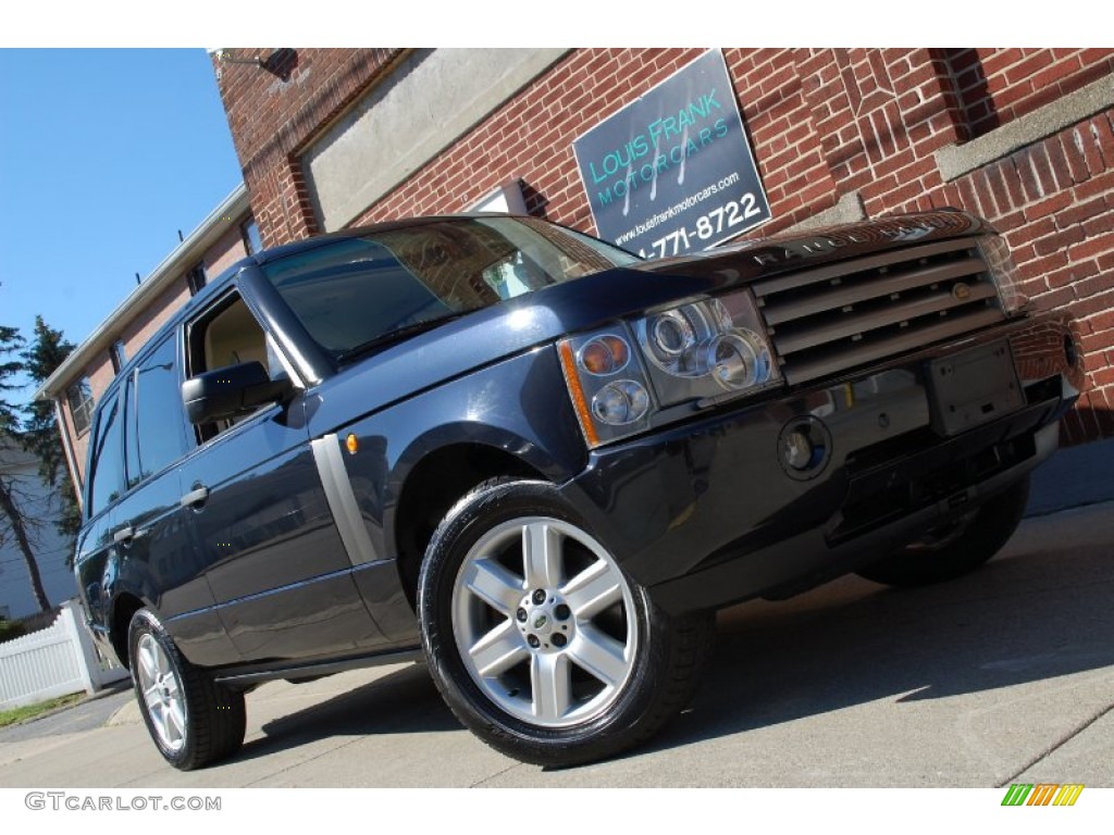 2005 Range Rover HSE - Adriatic Blue Metallic / Ivory/Aspen photo #91