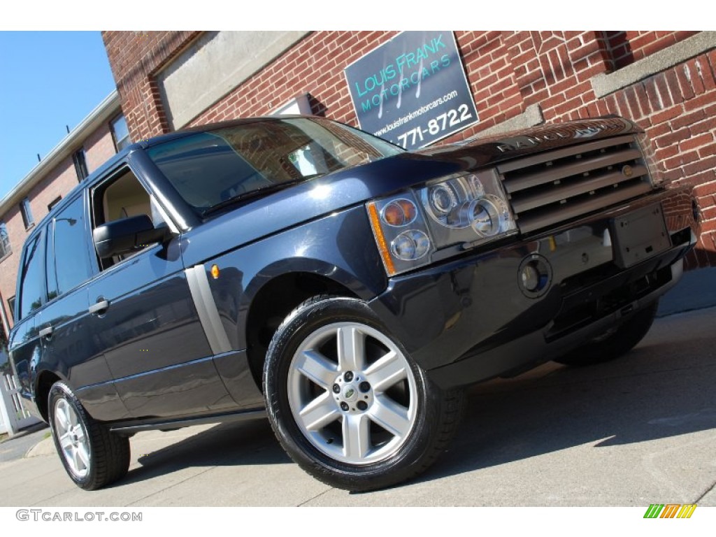 2005 Range Rover HSE - Adriatic Blue Metallic / Ivory/Aspen photo #94