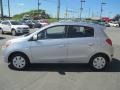 2015 Starlight Silver Mitsubishi Mirage DE  photo #4