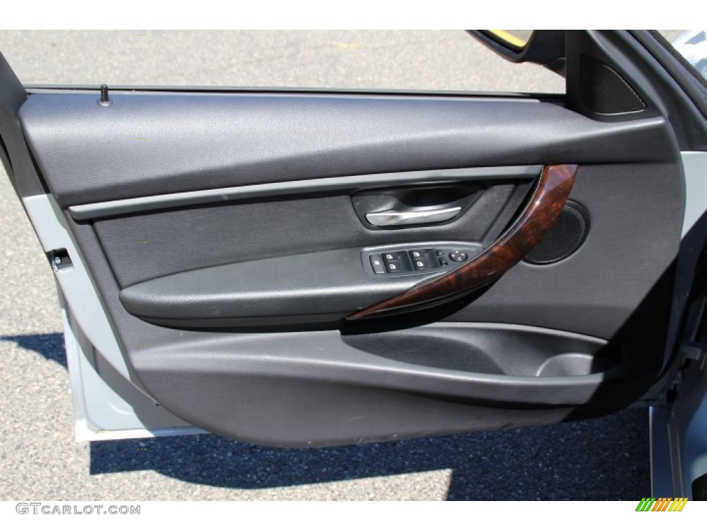 2014 3 Series 328i xDrive Sedan - Glacier Silver Metallic / Black photo #8