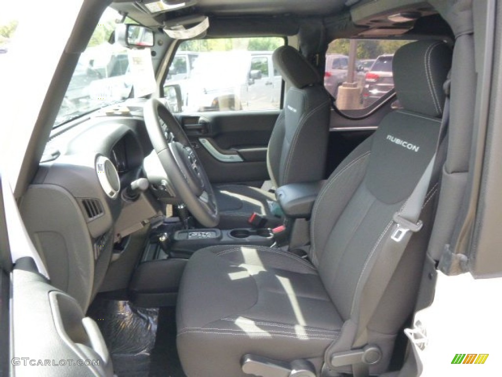 2015 Jeep Wrangler Rubicon 4x4 Front Seat Photo #96771528