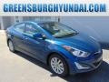 2015 Windy Sea Blue Hyundai Elantra SE Sedan  photo #1