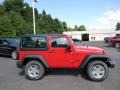 2015 Firecracker Red Jeep Wrangler Sport S 4x4  photo #5