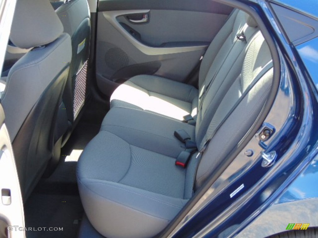 2015 Elantra SE Sedan - Windy Sea Blue / Gray photo #13
