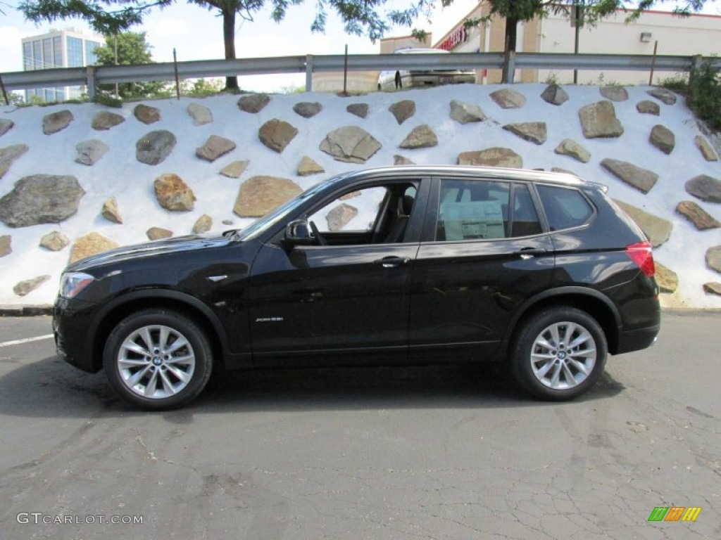 Jet Black 2015 BMW X3 xDrive28i Exterior Photo #96773721