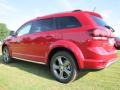 2015 Redline 2 Coat Pearl Dodge Journey Crossroad  photo #2