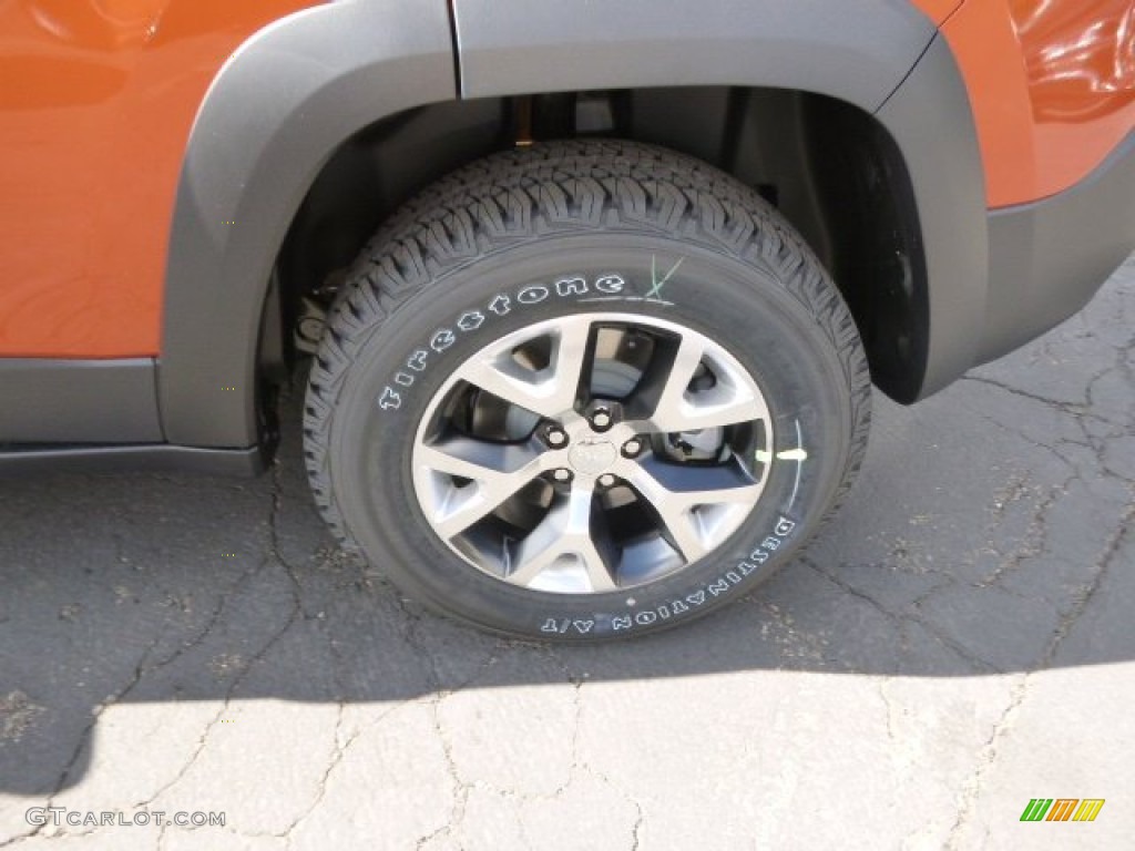 2015 Jeep Cherokee Trailhawk 4x4 Wheel Photo #96774795