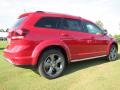 2015 Redline 2 Coat Pearl Dodge Journey Crossroad  photo #3