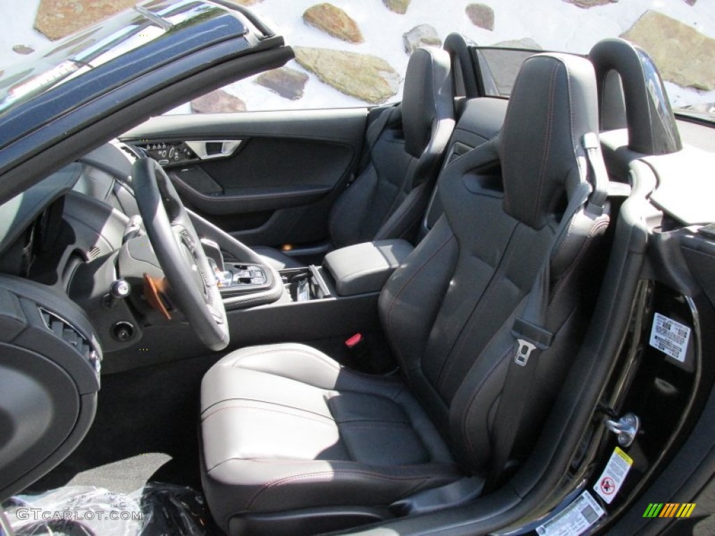 2015 Jaguar F-TYPE V8 S Convertible Front Seat Photo #96776580