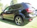 2015 Pitch Black Dodge Journey Crossroad  photo #2