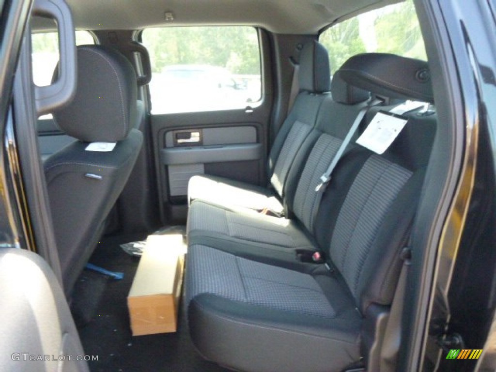 2014 F150 STX SuperCab 4x4 - Tuxedo Black / Black photo #11