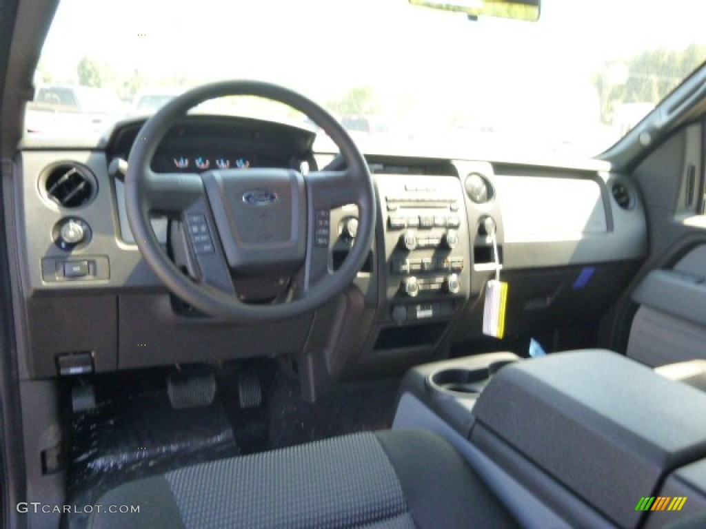 2014 F150 STX SuperCab 4x4 - Tuxedo Black / Black photo #12