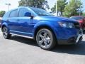 2015 Blue Streak Pearl Dodge Journey Crossroad  photo #4