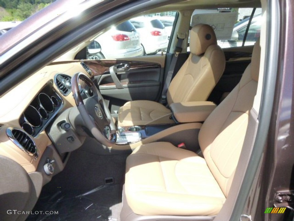 Choccachino/Cocoa Interior 2015 Buick Enclave Premium AWD Photo #96777933