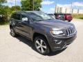 Front 3/4 View of 2015 Grand Cherokee Overland 4x4