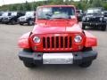 Firecracker Red - Wrangler Unlimited Sahara 4x4 Photo No. 3