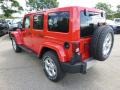 Firecracker Red - Wrangler Unlimited Sahara 4x4 Photo No. 8