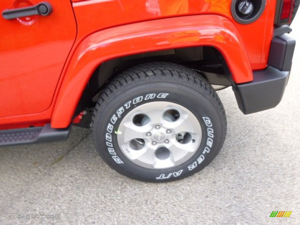 2015 Jeep Wrangler Unlimited Sahara 4x4 Wheel Photo #96778590