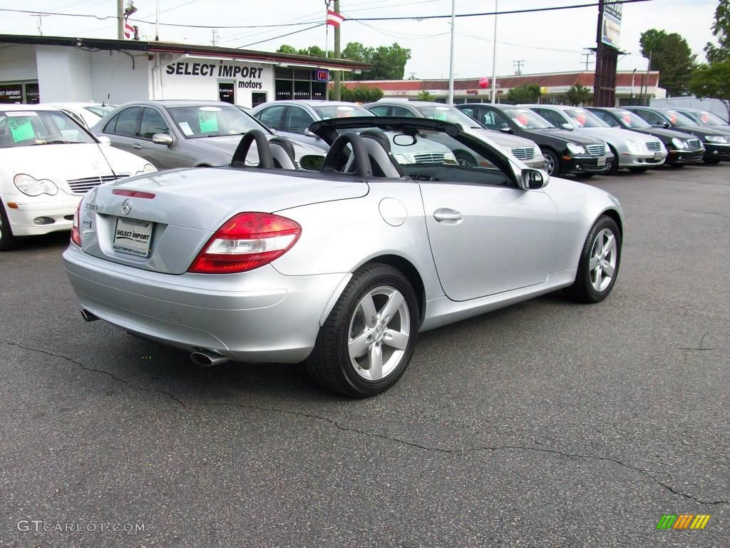 2006 SLK 280 Roadster - Iridium Silver Metallic / Black photo #7