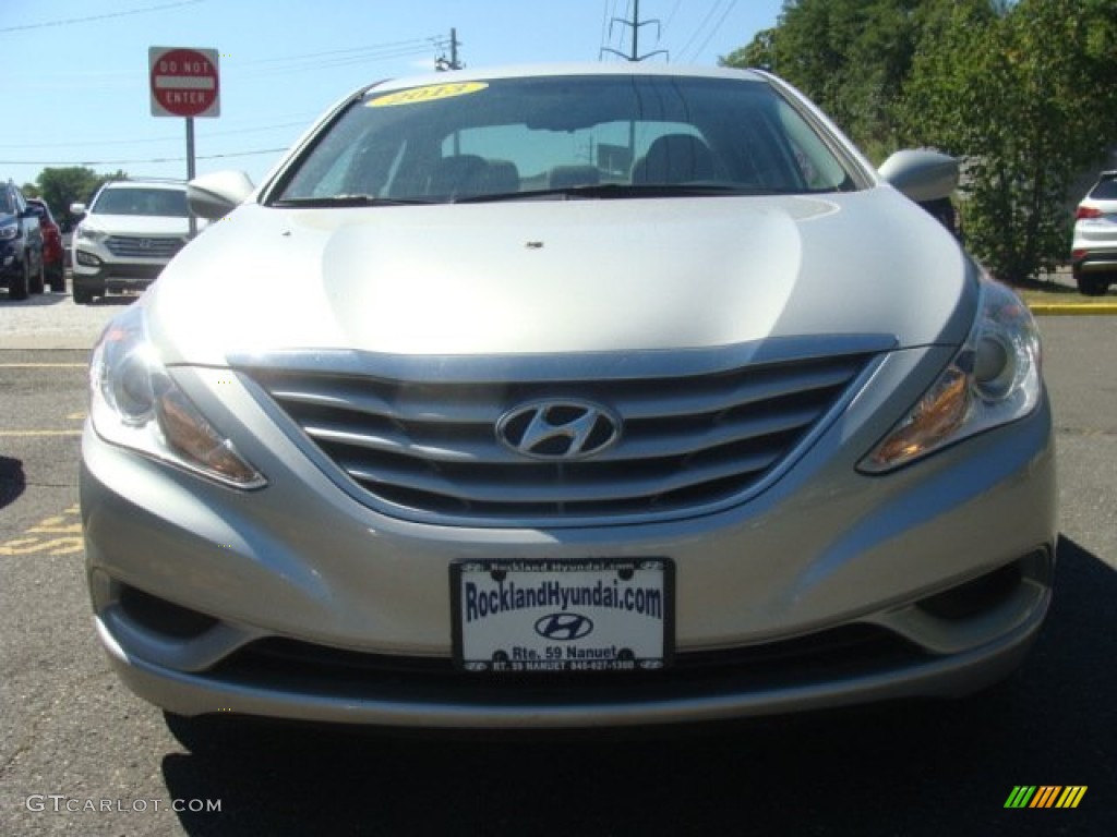 2013 Sonata GLS - Radiant Silver / Gray photo #2