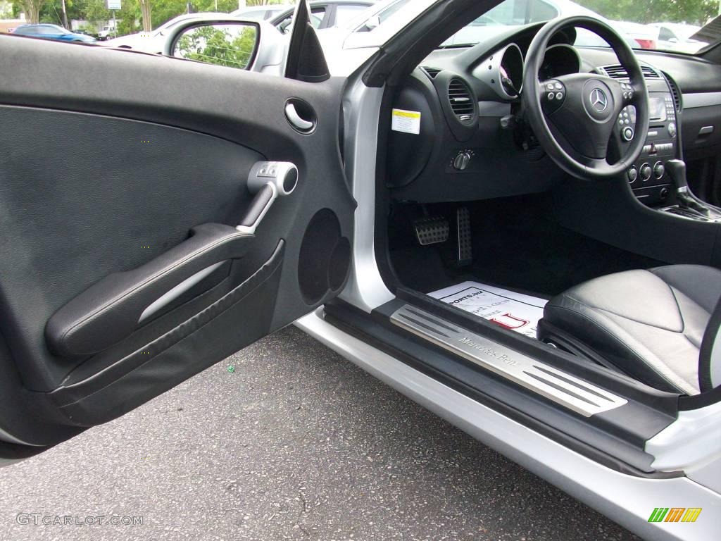 2006 SLK 280 Roadster - Iridium Silver Metallic / Black photo #14