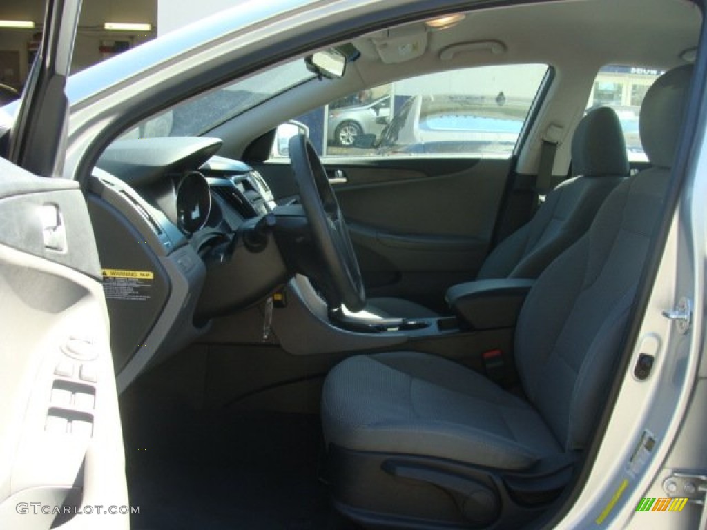 2013 Sonata GLS - Radiant Silver / Gray photo #10