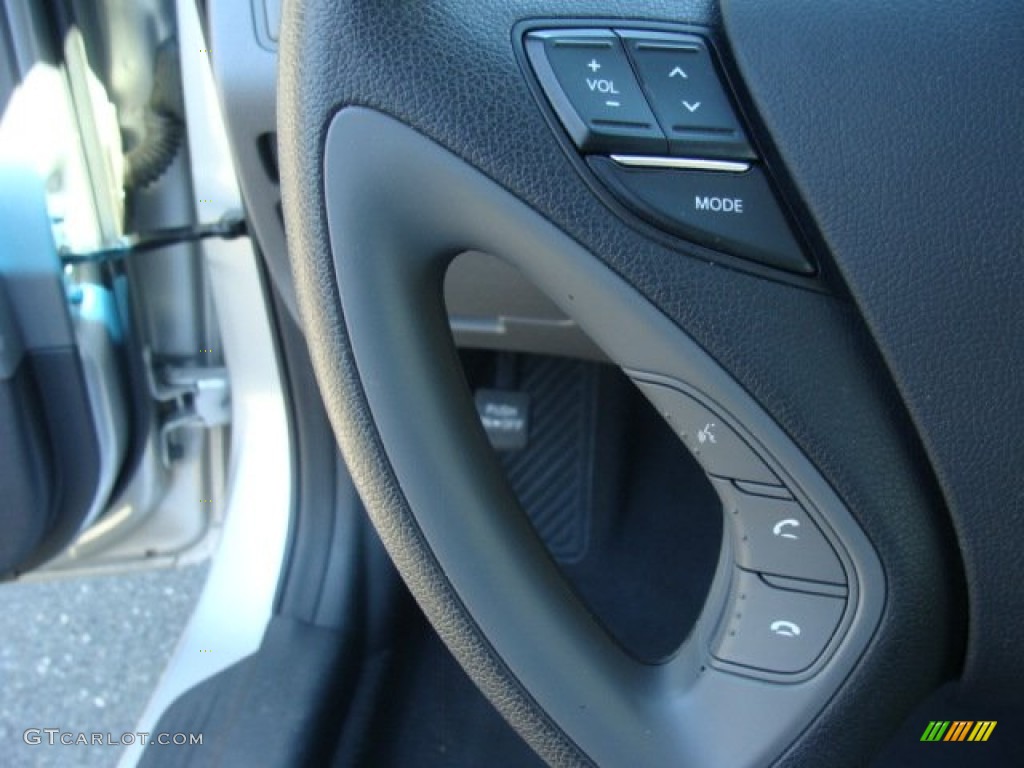 2013 Sonata GLS - Radiant Silver / Gray photo #14