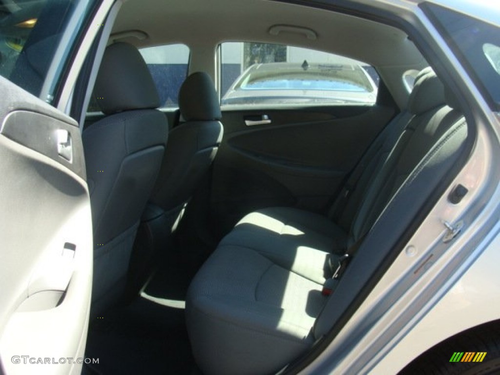 2013 Sonata GLS - Radiant Silver / Gray photo #20