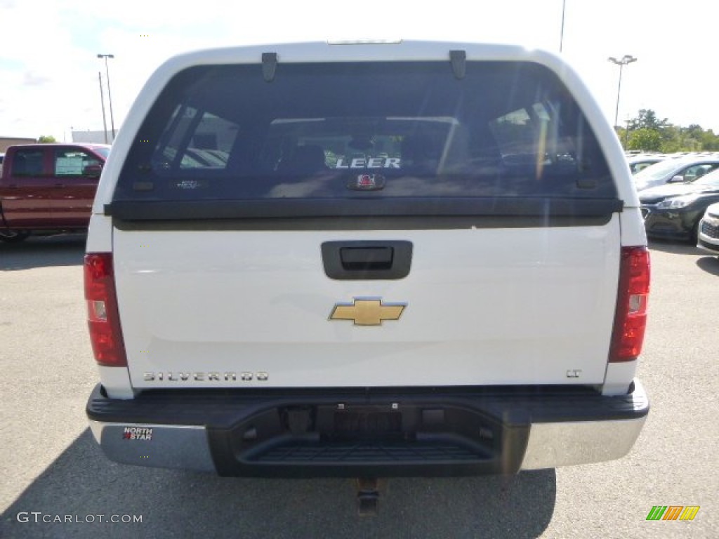 2009 Silverado 1500 LT Crew Cab 4x4 - White Diamond Tricoat / Ebony photo #3