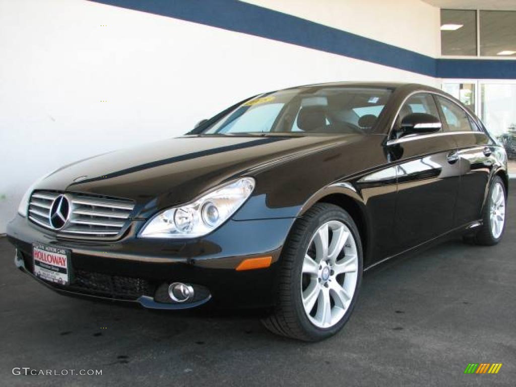 2008 Black MercedesBenz CLS 550 9566734 Car Color