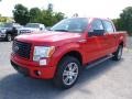 2014 Race Red Ford F150 STX SuperCrew 4x4  photo #4