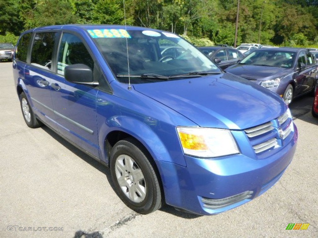 Marathon Blue Pearl 2008 Dodge Grand Caravan SE Exterior Photo #96782163