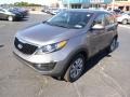 2015 Mineral Silver Kia Sportage LX AWD  photo #4