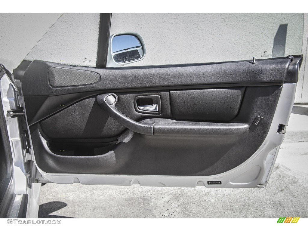 2001 Z3 3.0i Roadster - Titanium Silver Metallic / Black photo #20