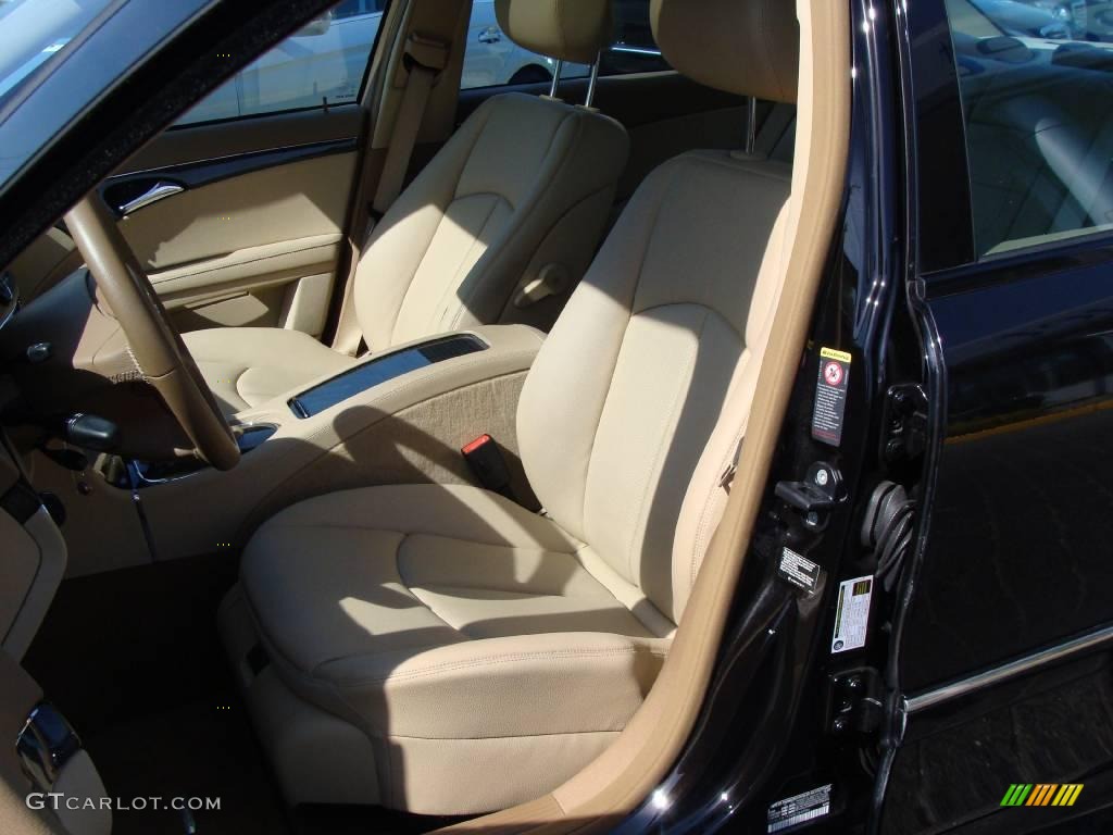 2008 E 350 4Matic Sedan - Black / Cashmere photo #11