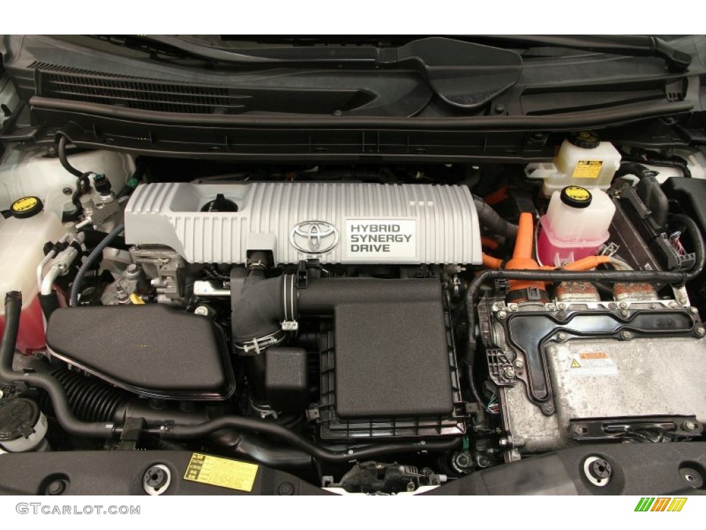 2010 Prius Hybrid IV - Blizzard White Pearl / Bisque photo #37