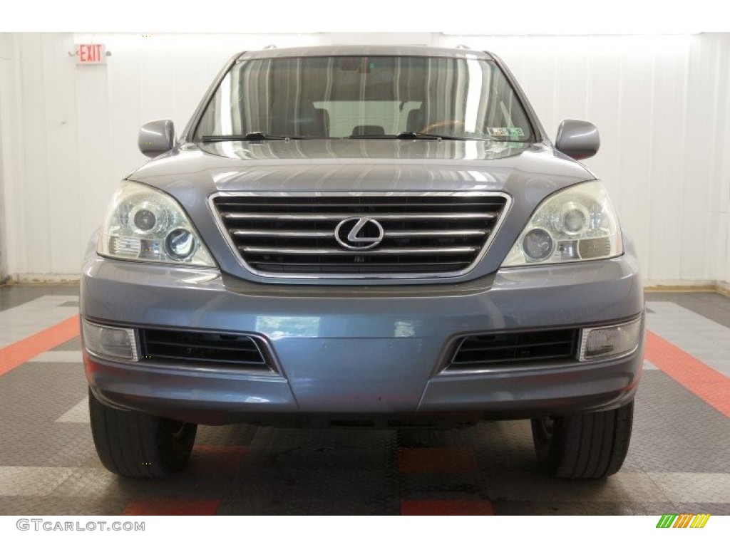 2004 GX 470 - Ash Blue Mica / Dark Gray photo #3