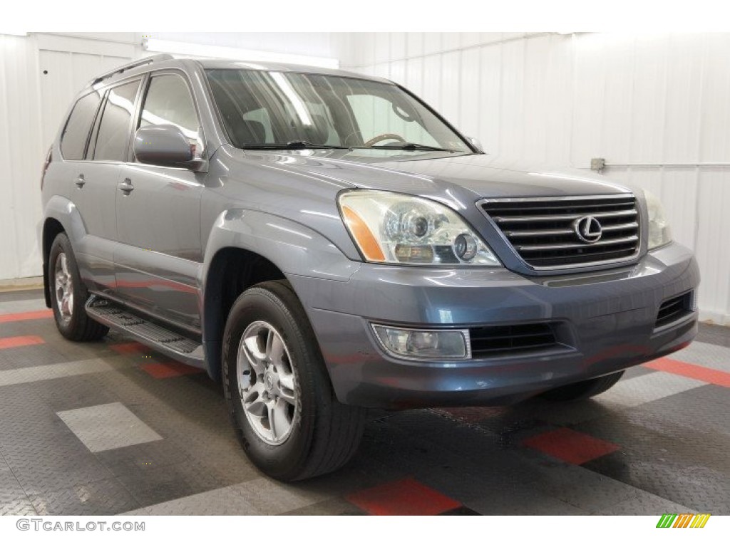 2004 GX 470 - Ash Blue Mica / Dark Gray photo #4